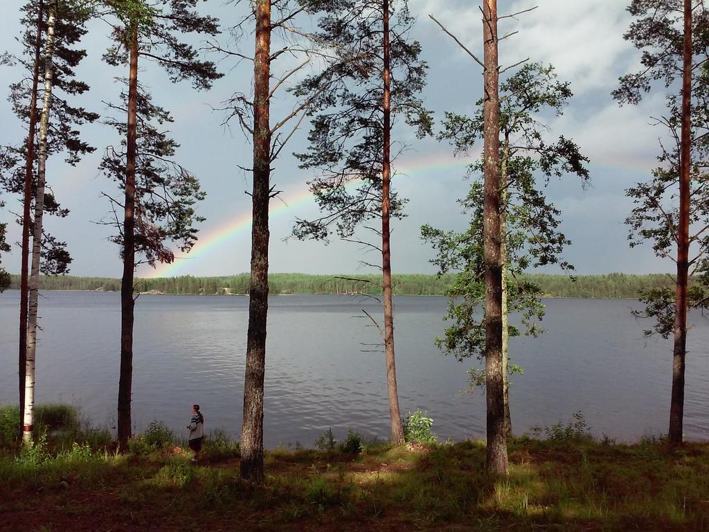 Kuoreksenniemi Villas & Lakehouse Puumala Buitenkant foto